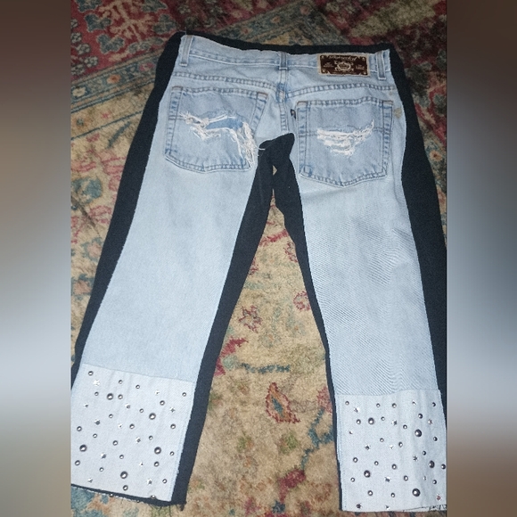 Vintage Bejeweled denim - Picture 2 of 4